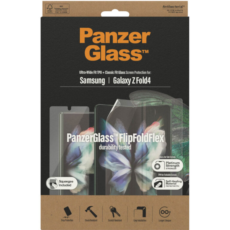 PanzerGlass Anti-Bacterial Case Friendly Screenprotector Samsung Galaxy Z Fold 4 - Afbeelding 5