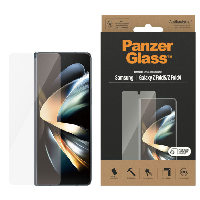 PanzerGlass Ultra-Wide Fit Anti-Bacterial Screenprotector Samsung Galaxy Z Fold 5 - Afbeelding 7