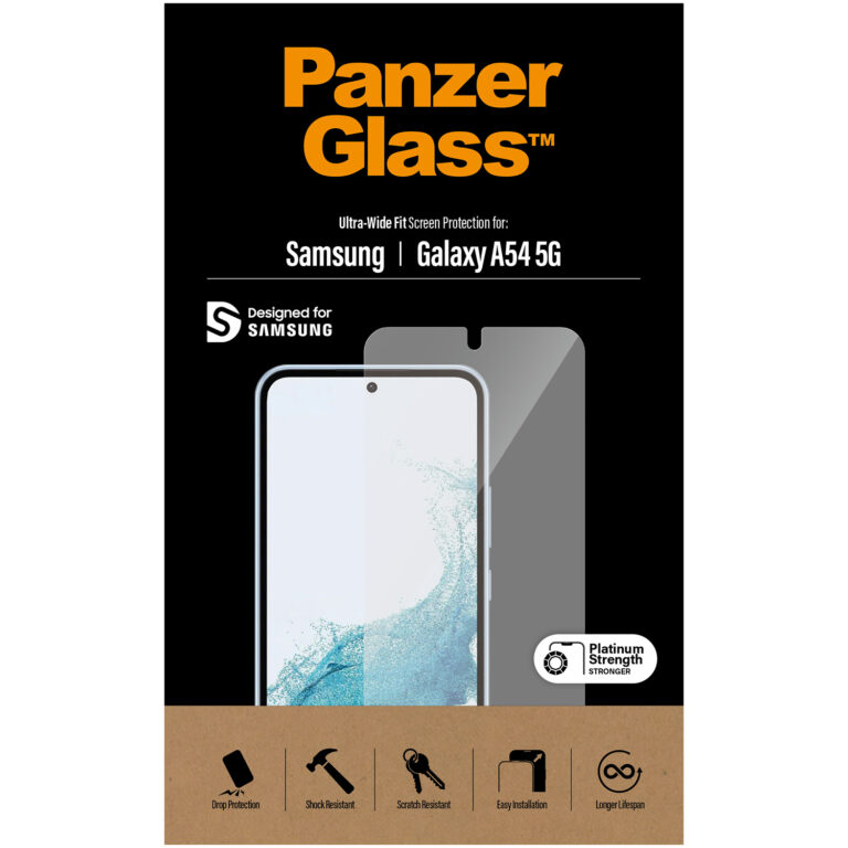 PanzerGlass Ultra-Wide Fit Anti-Bacterial Screenprotector Samsung Galaxy A54 (5G) - Afbeelding 7