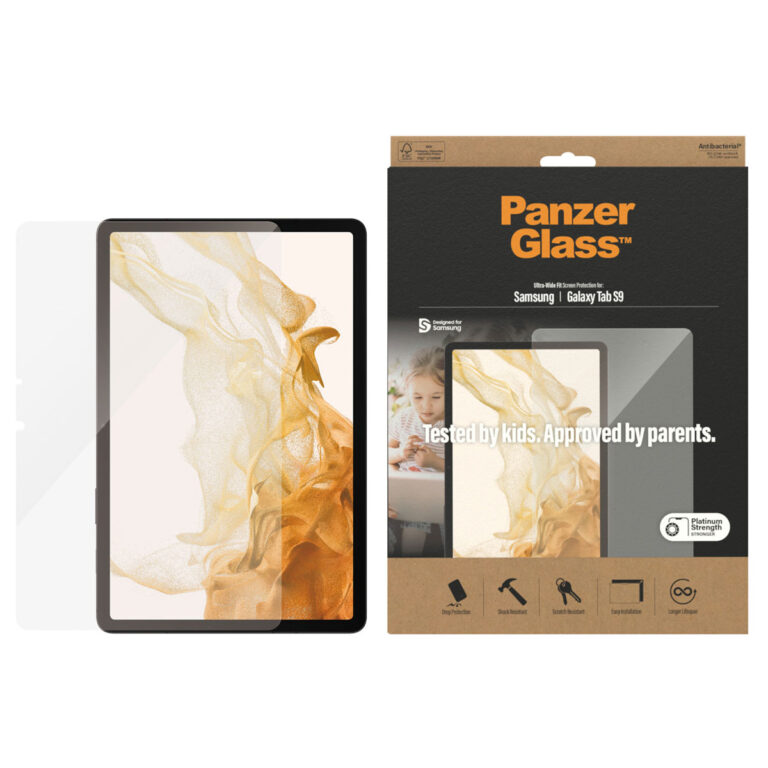 PanzerGlass Ultra-Wide Fit Anti-Bacterial Screenprotector Samsung Galaxy Tab S9 11.0 inch - Afbeelding 7