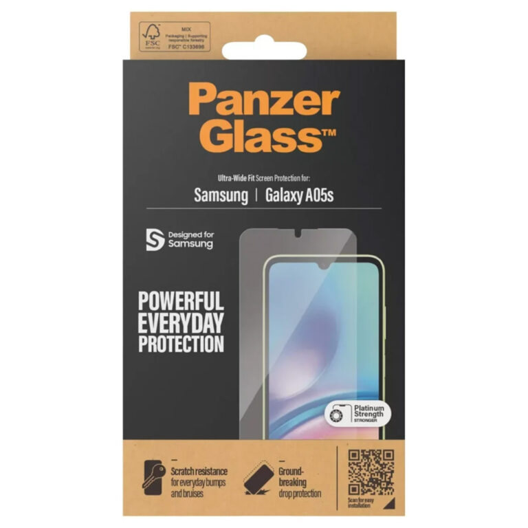 PanzerGlass Ultra-Wide Fit Anti-Bacterial Screenprotector Samsung Galaxy A05s - Afbeelding 3