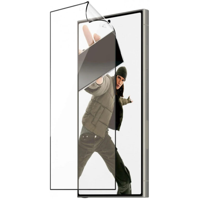 PanzerGlass Matrix Recycled Ultra-Wide Fit Anti-Bacterial Screenprotector incl. applicator Samsung Galaxy S24 Ultra - Afbeelding 4