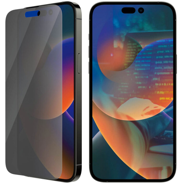 PanzerGlass Privacy Anti-Bacterial Screenprotector Apple iPhone 14 Pro Max - Afbeelding 6