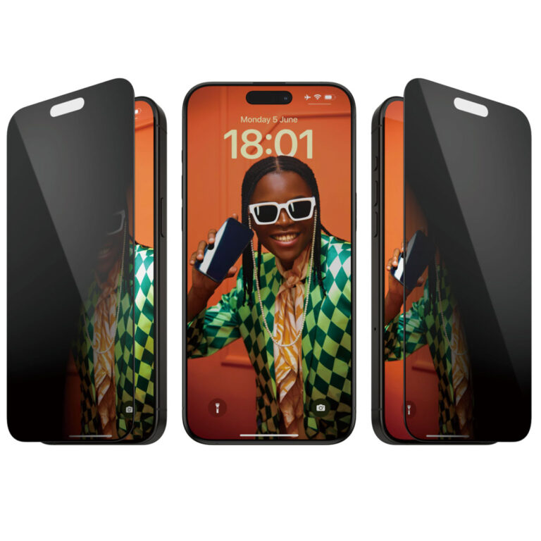 PanzerGlass Privacy Ultra-Wide Fit Anti-Bacterial Screenprotector incl. applicator Apple iPhone 15 Pro Max - Afbeelding 2
