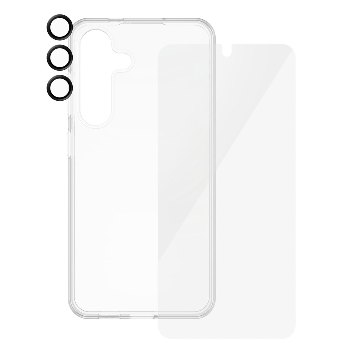 SAFE by PanzerGlass Safe 3-in-1 pack - Hoesje + screenprotector + camera protector Samsung Galaxy S24 - Transparant - Afbeelding 3