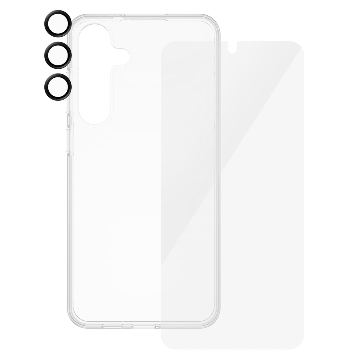 SAFE by PanzerGlass Safe 3-in-1 pack - Hoesje + screenprotector + camera protector Samsung Galaxy S24 Plus - Transparant - Afbeelding 3