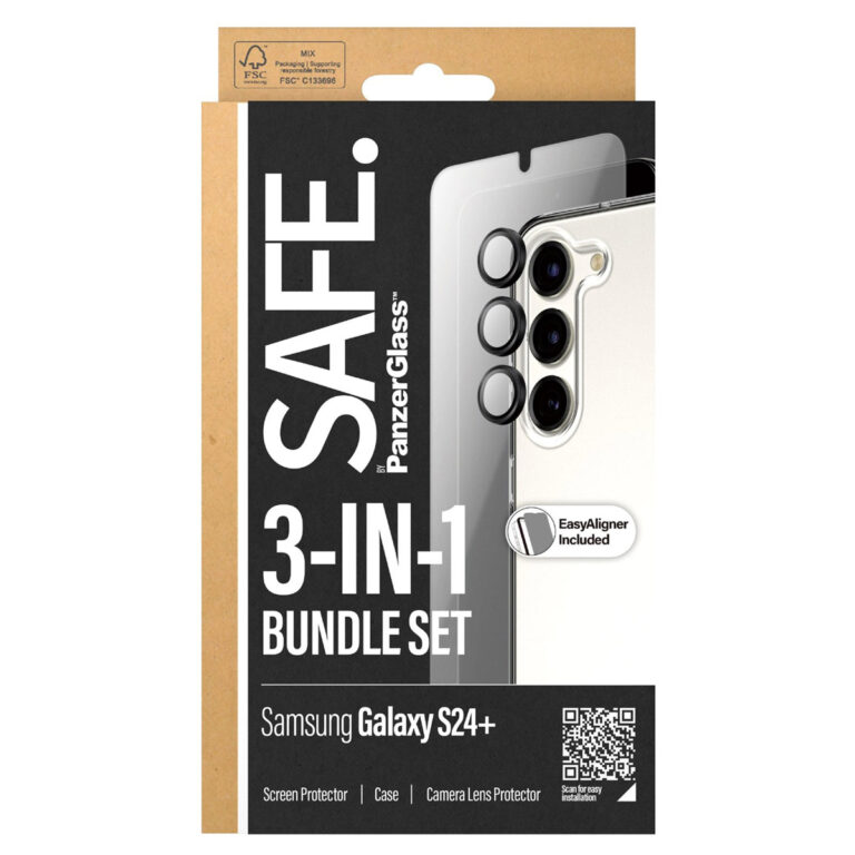 SAFE by PanzerGlass 3-in-1 pack - Hoesje + screenprotector + camera protector Samsung Galaxy S24 Plus - Afbeelding 2