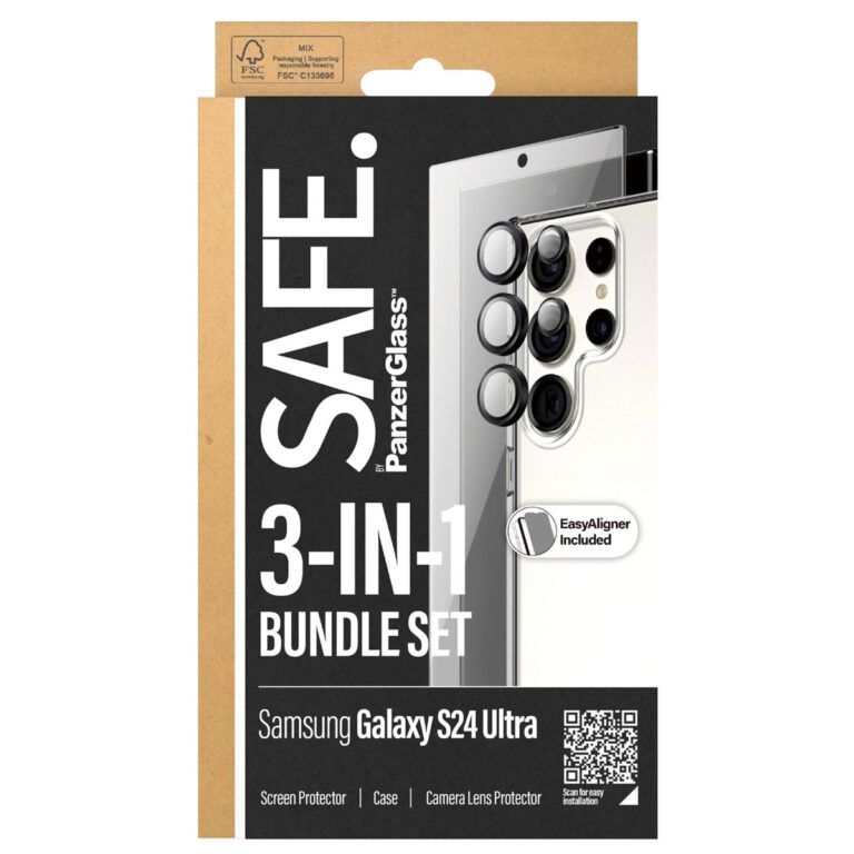 SAFE by PanzerGlass 3-in-1 pack - Hoesje + screenprotector + camera protector Samsung Galaxy S24 Ultra - Afbeelding 2