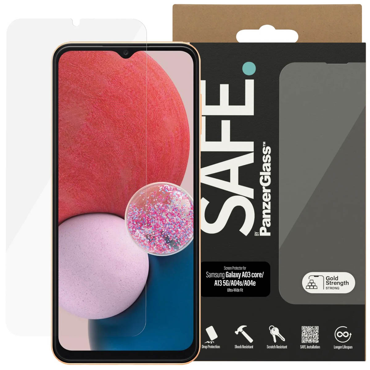 PanzerGlass Screenprotector Samsung A13 (5G) / A04s - Transparant - Afbeelding 2