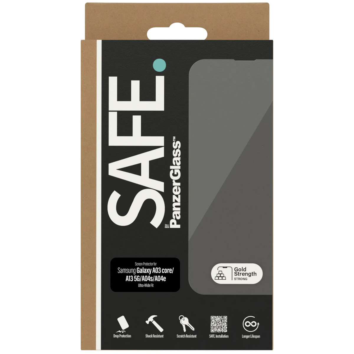 PanzerGlass Screenprotector Samsung A13 (5G) / A04s - Transparant - Afbeelding 4