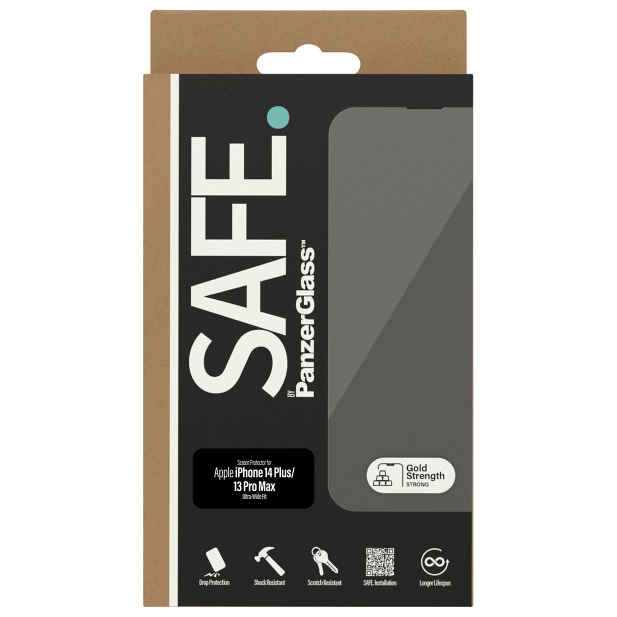 SAFE by PanzerGlass Ultra-Wide Fit Screenprotector Apple iPhone 14 Plus / 13 Pro Max - Afbeelding 5