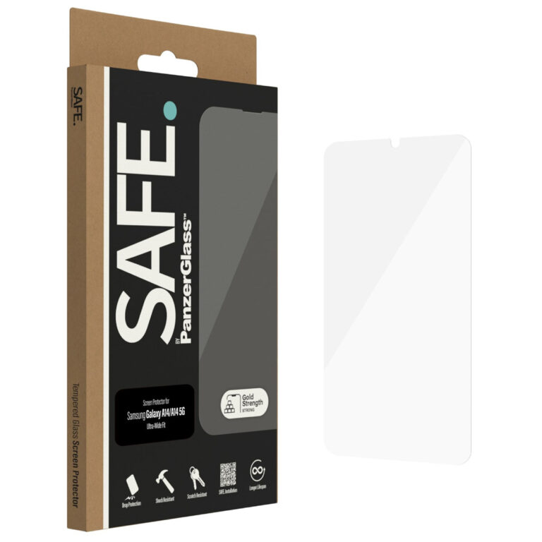 SAFE by PanzerGlass Ultra-Wide Fit Screenprotector Samsung Galaxy A14 (5G/4G) - Afbeelding 4