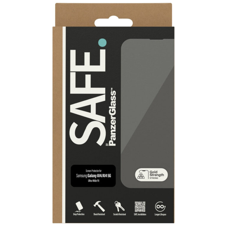 SAFE by PanzerGlass Ultra-Wide Fit Screenprotector Samsung Galaxy A14 (5G/4G) - Afbeelding 2