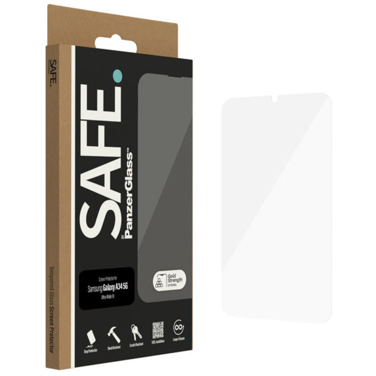 SAFE by PanzerGlass Ultra-Wide Fit Screenprotector Samsung Galaxy A34 (5G) - Afbeelding 4