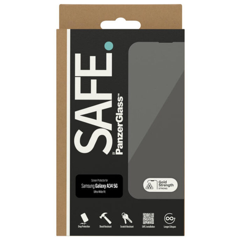 SAFE by PanzerGlass Ultra-Wide Fit Screenprotector Samsung Galaxy A34 (5G) - Afbeelding 2