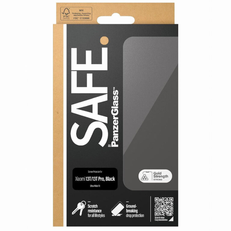 SAFE by PanzerGlass Ultra-Wide Fit Screenprotector Xiaomi 13T / 13T Pro - Afbeelding 2