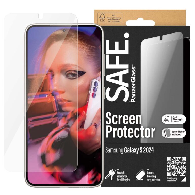 SAFE by PanzerGlass Ultra-Wide Fit Screenprotector Refresh incl. applicator Samsung Galaxy S24 - Afbeelding 5