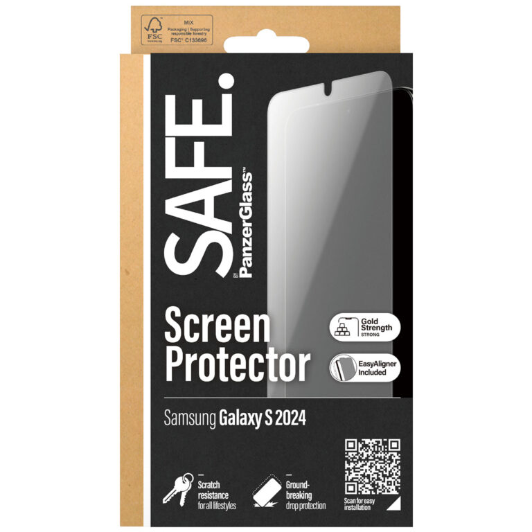 SAFE by PanzerGlass Ultra-Wide Fit Screenprotector Refresh incl. applicator Samsung Galaxy S24 - Afbeelding 3