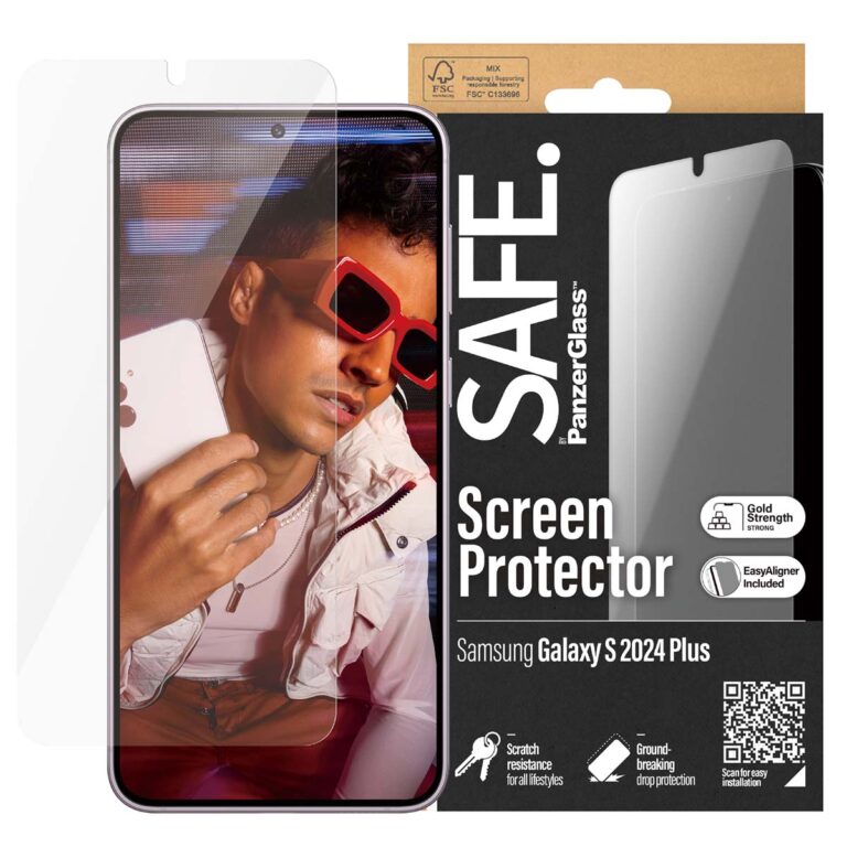 SAFE by PanzerGlass Ultra-Wide Fit Screenprotector Refresh incl. applicator Samsung Galaxy S24 Plus - Afbeelding 5