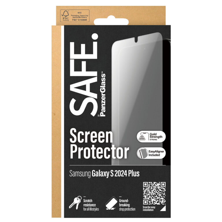 SAFE by PanzerGlass Ultra-Wide Fit Screenprotector Refresh incl. applicator Samsung Galaxy S24 Plus - Afbeelding 3