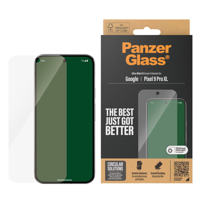 PanzerGlass Ultra-Wide Fit Anti-Bacterial Screenprotector Google Pixel 9 Pro XL - Afbeelding 4