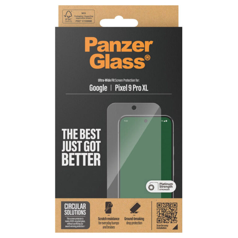 PanzerGlass Ultra-Wide Fit Anti-Bacterial Screenprotector Google Pixel 9 Pro XL - Afbeelding 3