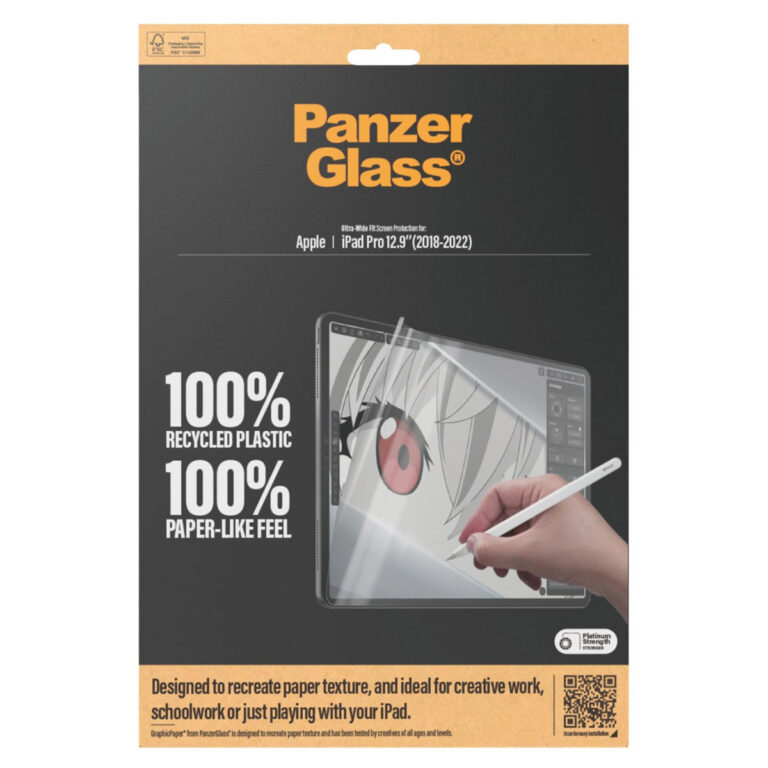 PanzerGlass GraphicPaper Ultra-Wide Fit Screenprotector Apple iPad Pro 12.9 (2018/2020/2021/2022)