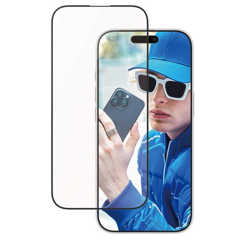 PanzerGlass Screenprotector Aluminium Frame Ultra Wide Fit met applicator Apple iPhone 16 Pro - Afbeelding 4