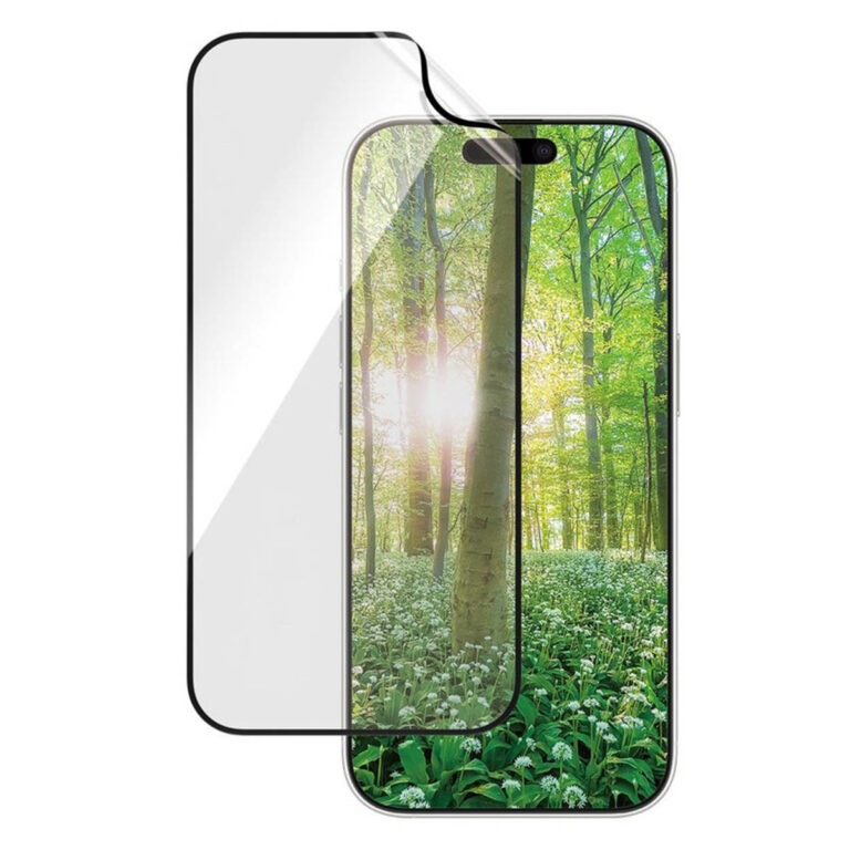 PanzerGlass Matrix Recycled Ultra-Wide Fit Anti-Bacterial Screenprotector incl. applicator Apple iPhone 16 Pro - Afbeelding 3