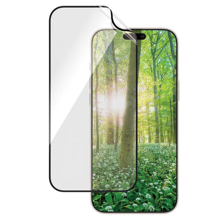 PanzerGlass Matrix Recycled Ultra-Wide Fit Anti-Bacterial Screenprotector incl. applicator Apple iPhone 16 Pro Max - Afbeelding 3