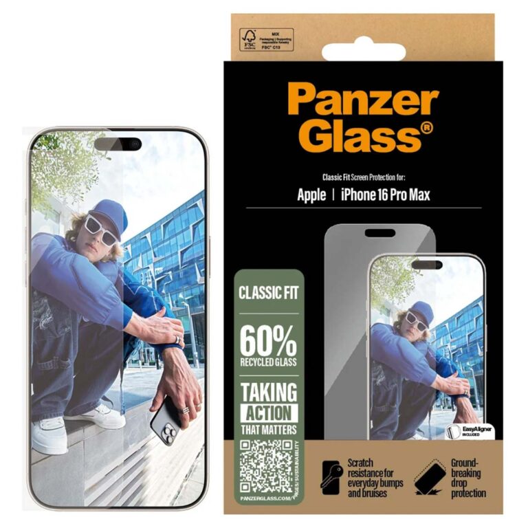 PanzerGlass Anti-Bacterial Screenprotector Apple iPhone 16 Pro Max - Afbeelding 3