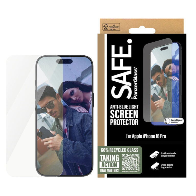 SAFE by PanzerGlass ﻿EyeScreenprotector Ultra Wide Fit met applicator Apple iPhone 16 Pro - Afbeelding 4