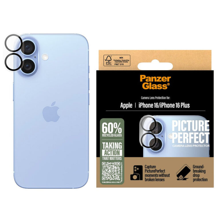 PanzerGlass PicturePerfect Camera Lens Protector Apple iPhone 16 / 16 Plus - Afbeelding 4