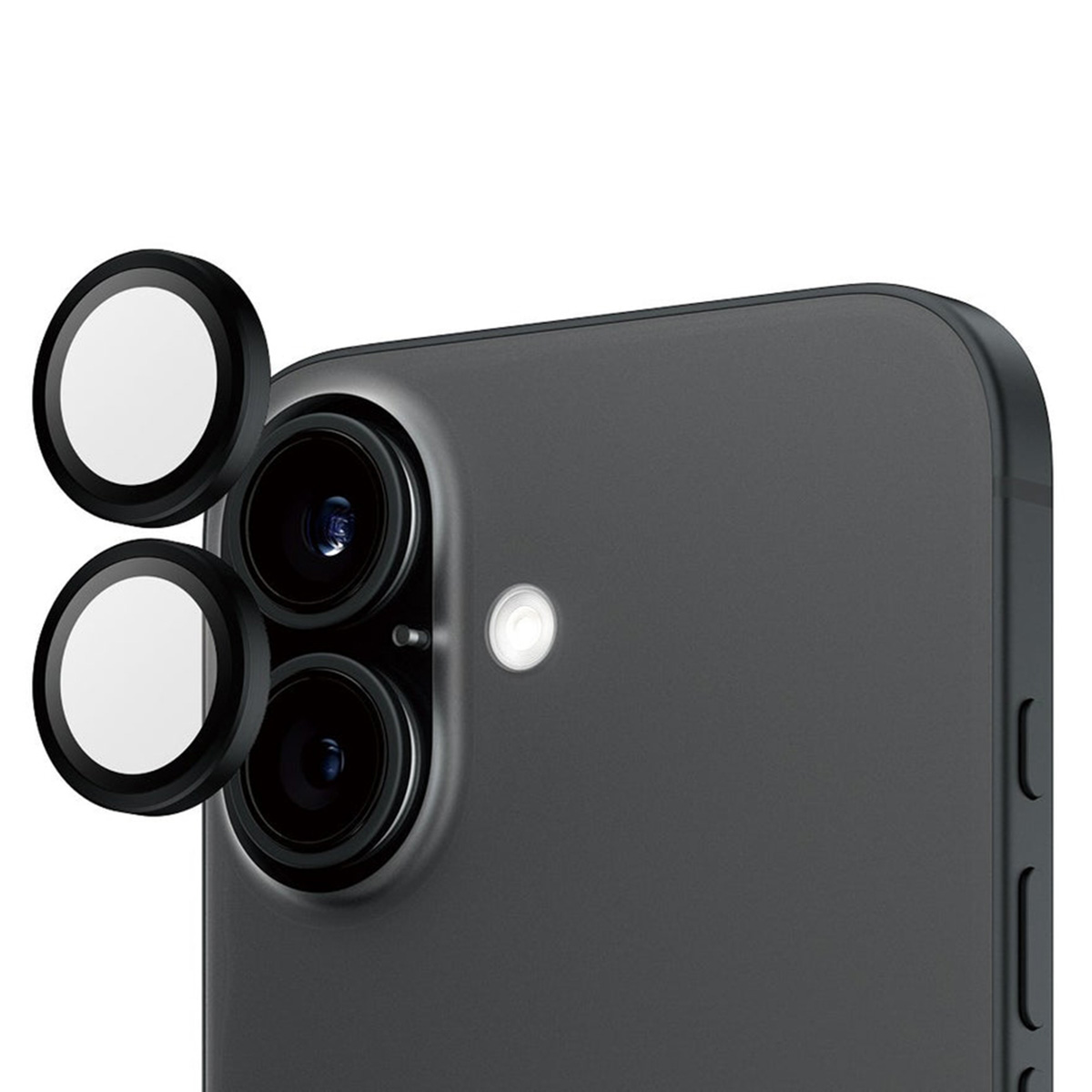 PanzerGlass Camera Protector Hoops Optic Rings Apple iPhone 16 / 16 Plus - Afbeelding 2