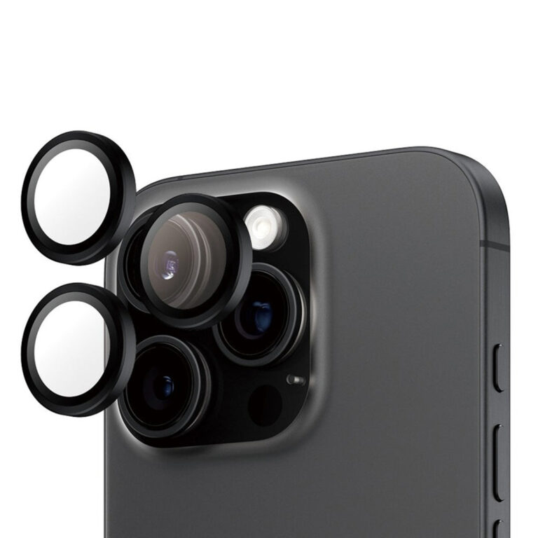 PanzerGlass Camera Protector Hoop Optic Rings Apple iPhone 16 Pro / 16 Pro Max - Afbeelding 4