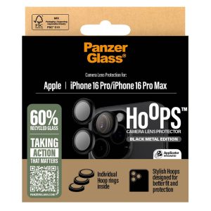 PanzerGlass Camera Protector Hoops Optic Rings Apple iPhone 16 Pro / 16 Pro Max