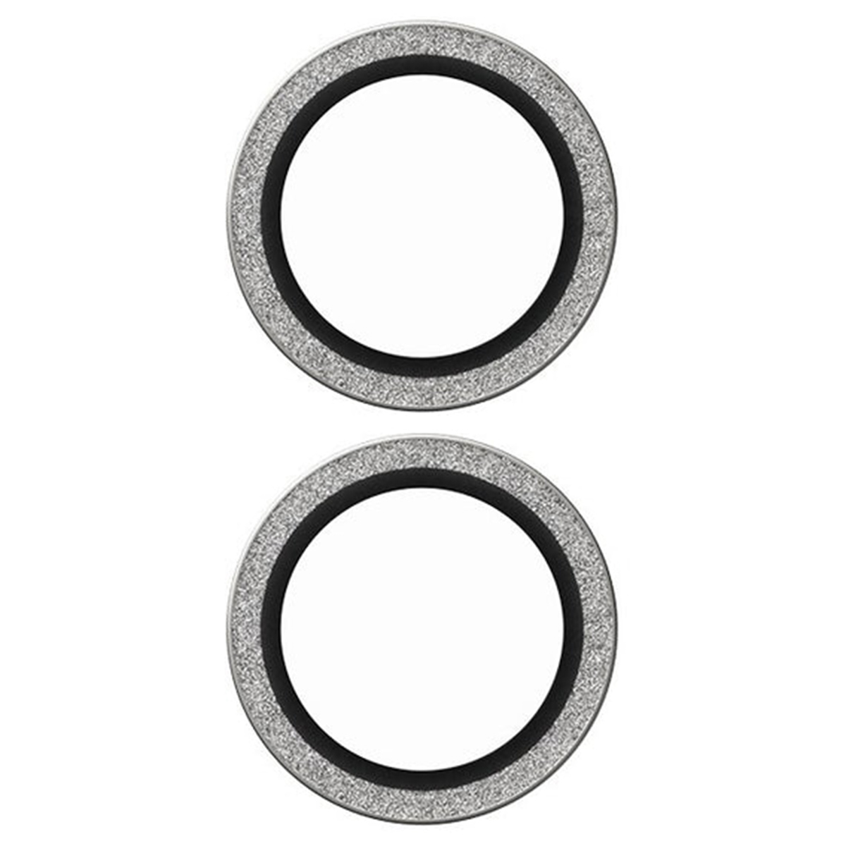 SAFE by PanzerGlass Camera Lens Protector Apple iPhone 16 / 16 Plus - Glitter Silver - Afbeelding 3