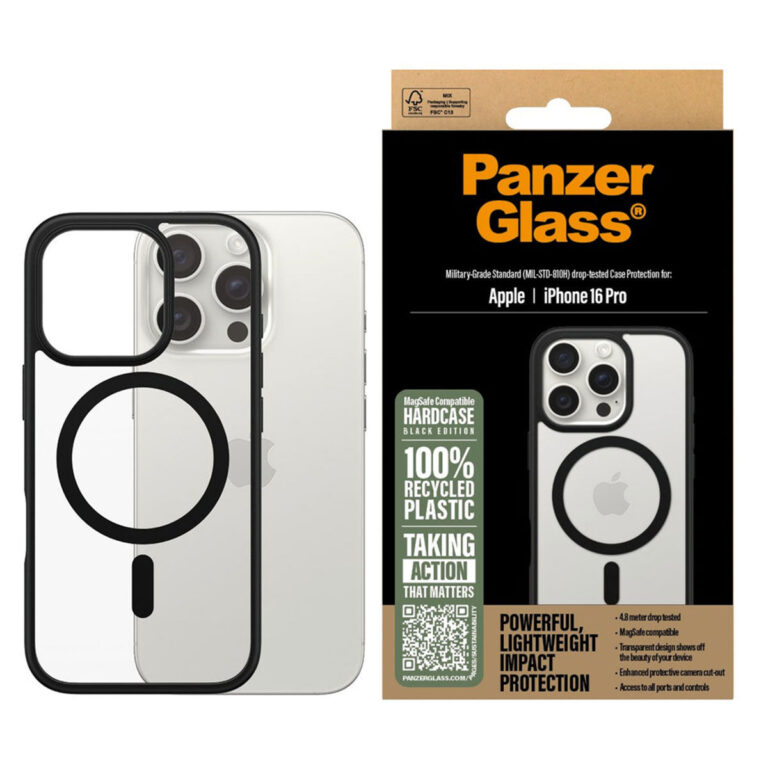 PanzerGlass HardCase MagSafe Apple iPhone 16 Pro - Zwart - Afbeelding 4