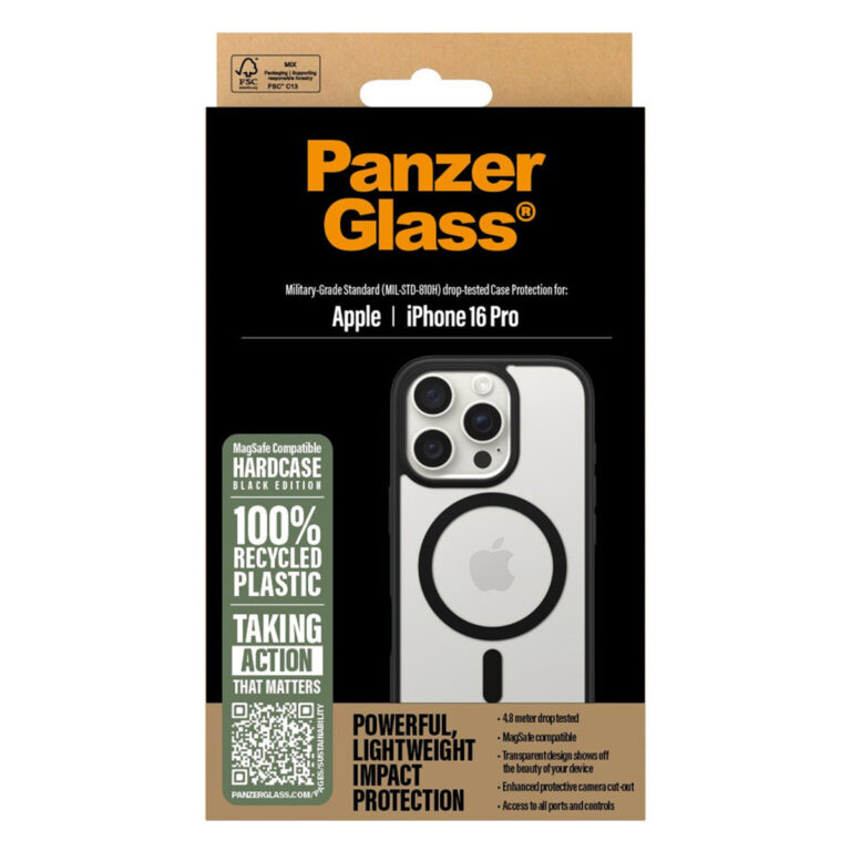 PanzerGlass HardCase MagSafe Apple iPhone 16 Pro - Zwart - Afbeelding 2