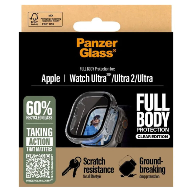 PanzerGlass Full Body Case Apple Watch Ultra (2) - 49 mm - Transparent - Afbeelding 2