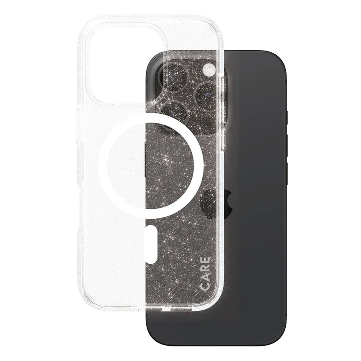 CARE by PanzerGlass Star Lit Case MagSafe Apple iPhone 16 Pro – Wit