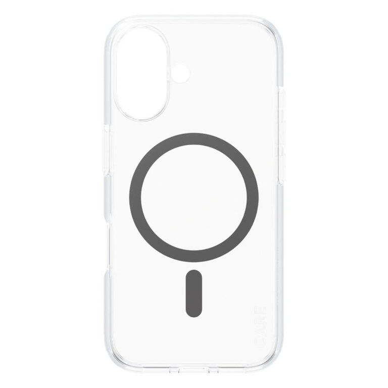 CARE by PanzerGlass Urban Combat Case MagSafe Apple iPhone 16 - Transparant / Zwart - Afbeelding 3