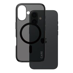 CARE by PanzerGlass Smokey Urban Combat Case MagSafe Apple iPhone 16 - Smokey