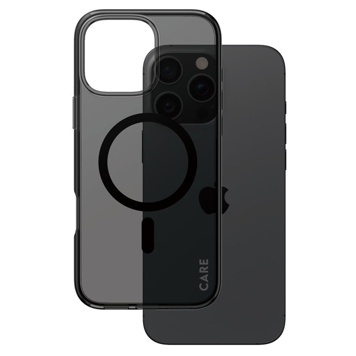 CARE by PanzerGlass Smokey Urban Combat Case MagSafe Apple iPhone 16 Pro Max – Zwart