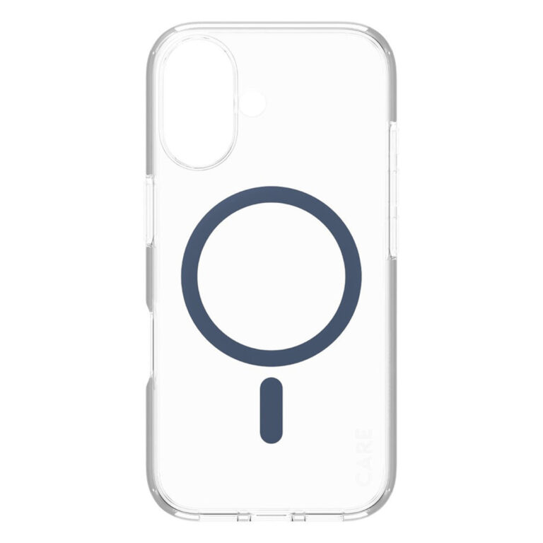 CARE by PanzerGlass Urban Combat Case MagSafe Apple iPhone 16 - Transparant / Blauw - Afbeelding 3