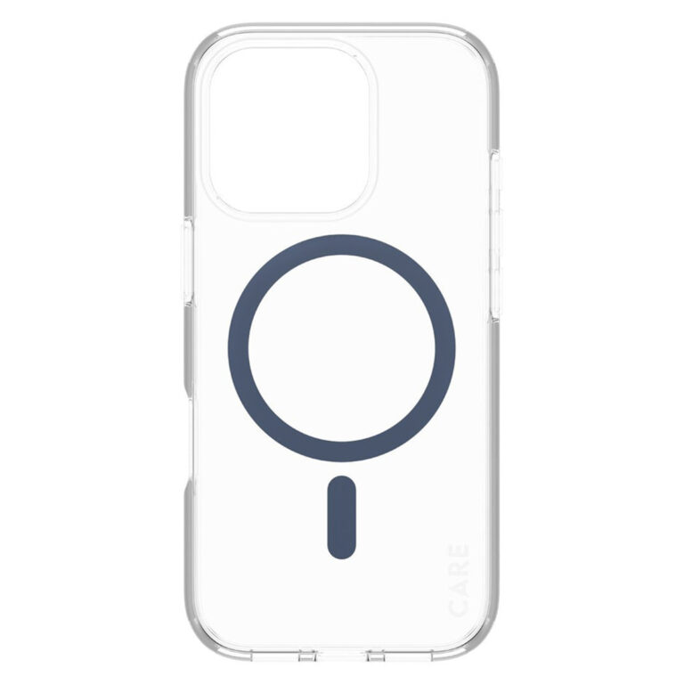 CARE by PanzerGlass Urban Combat Case MagSafe Apple iPhone 16 Pro- Transparant / Blauw - Afbeelding 3