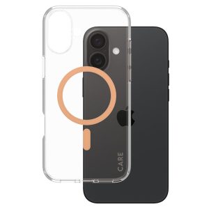 CARE by PanzerGlass Urban Combat Case MagSafe Apple iPhone 16 Plus - Peachy