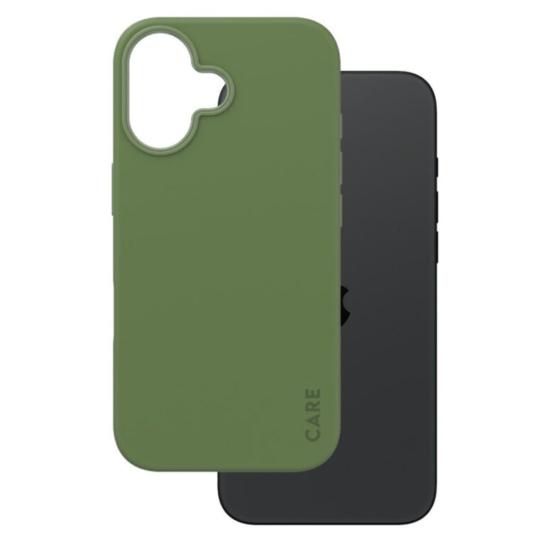 CARE by PanzerGlass Fashion Backcover MagSafe Apple iPhone 16 - Groen - Afbeelding 2