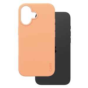 CARE by PanzerGlass Fashion Backcover MagSafe Apple iPhone 16 - Peachy