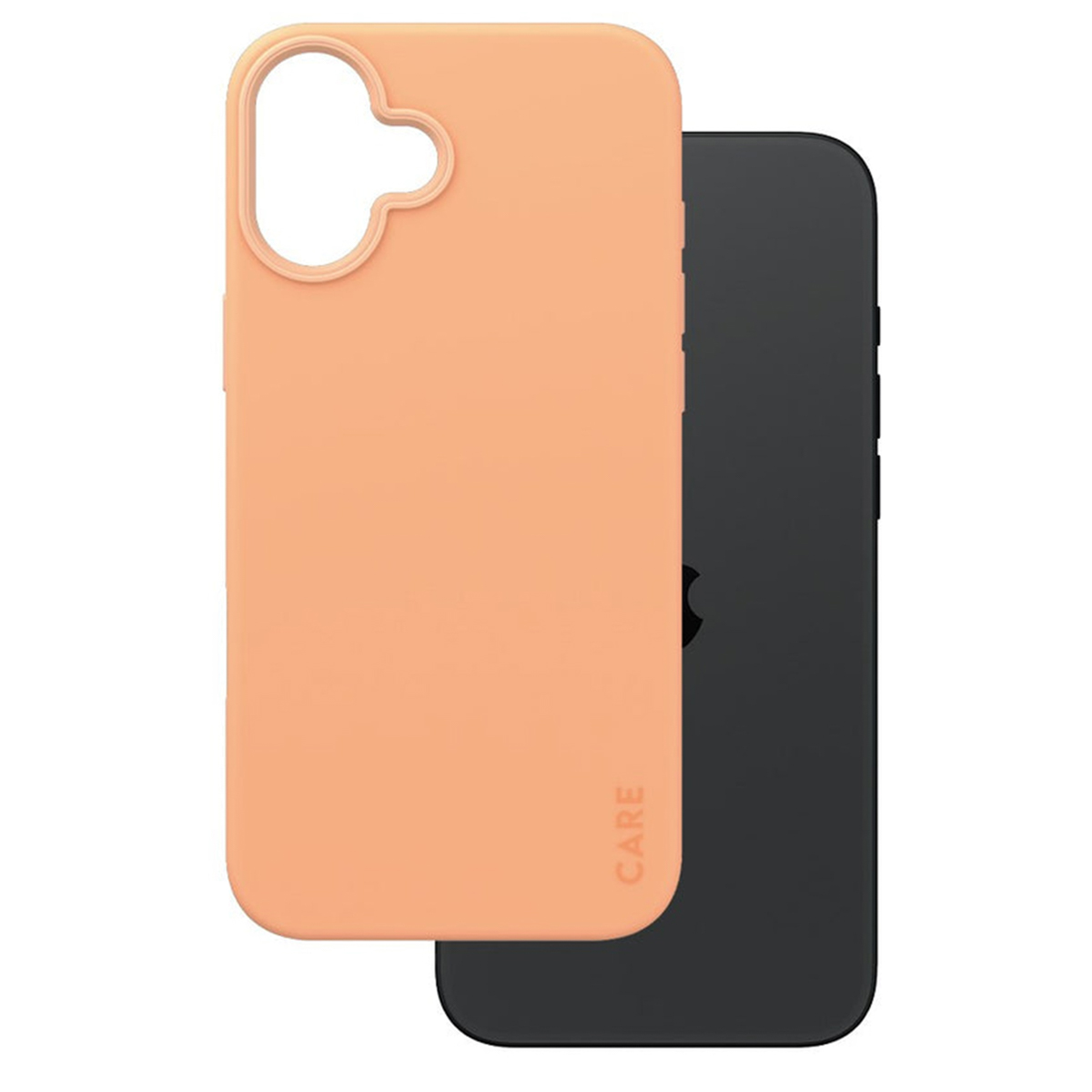 CARE by PanzerGlass Fashion Backcover MagSafe Apple iPhone 16 Plus – Peachy